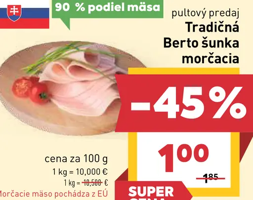 Berto Tradičná šunka