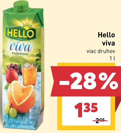 Hello Ovocný nápoj