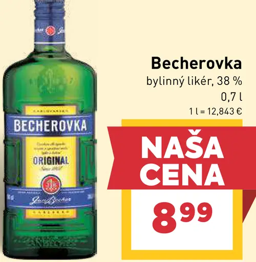 Becherovka Bylinný likér