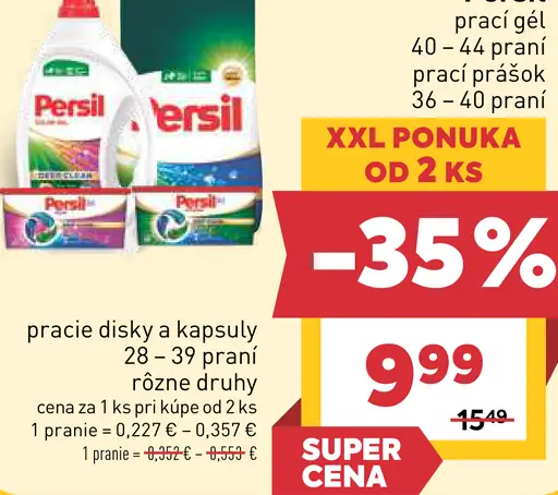 Persil prací gél