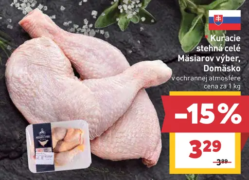 Domäsko Kuracie stehná celé Mäsiarov výber