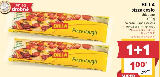 Billa pizza cesto chladené