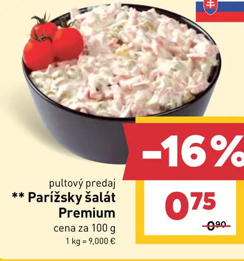 Parížsky šalát Premium