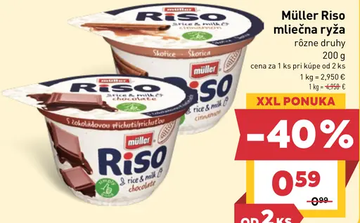 Müller Riso Mliečna ryža