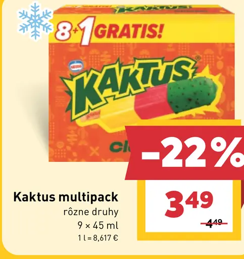 Kaktus multipack nanuk
