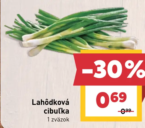 Lahôdková cibuľka zväzok