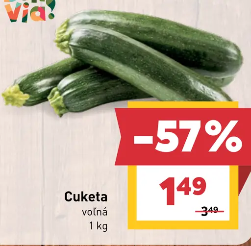 Bon Via Cuketa voľná