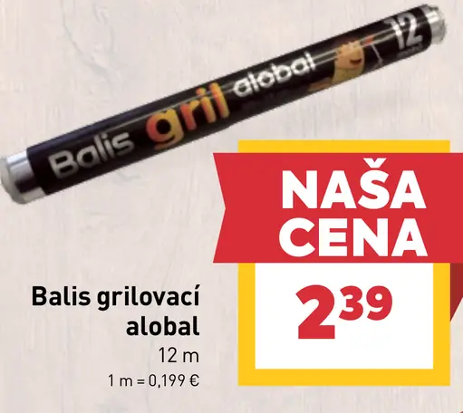 Balis grilovací alobal