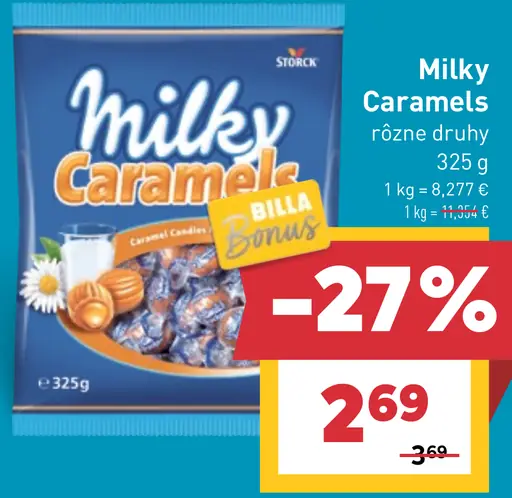 Milky Caramels cukríky
