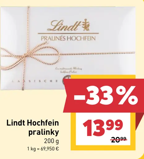 Lindt Hochfein pralinky