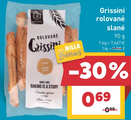 Bert Grissini roľované slané