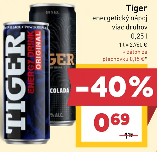 Tiger Energetický nápoj