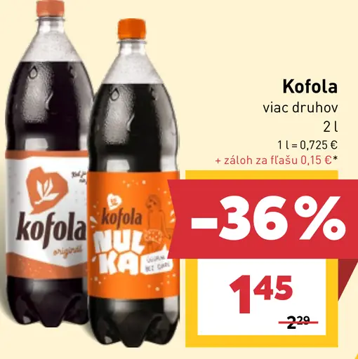 Kofola originál limonáda