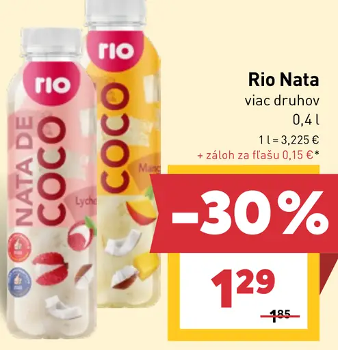 Rio Nata kokosový nápoj