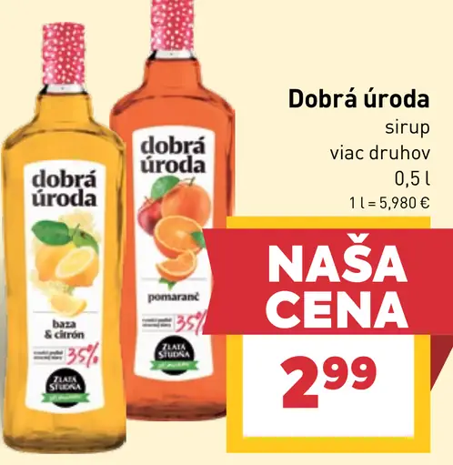 Dobrá úroda nápoj