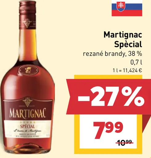 Martignac Špeciál rezané brandy