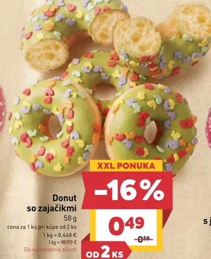 Donut so zajačikmi