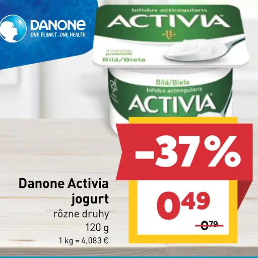 Danone Activia jogurt