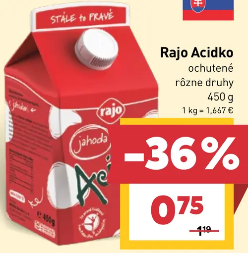 Rajo Acidko ochutené