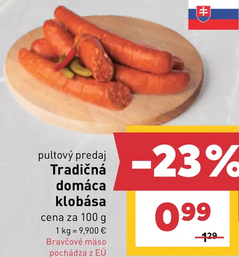Tradičná domáca klobása