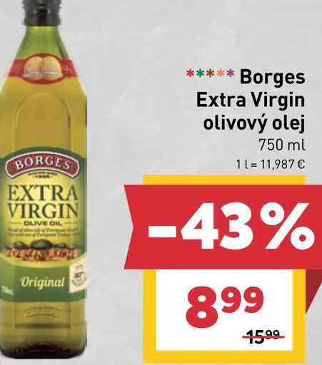 Borges Extra Virgin olivový olej