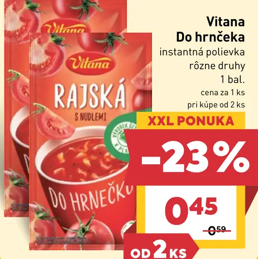 Vitana Do hrnčeka instatná polievka