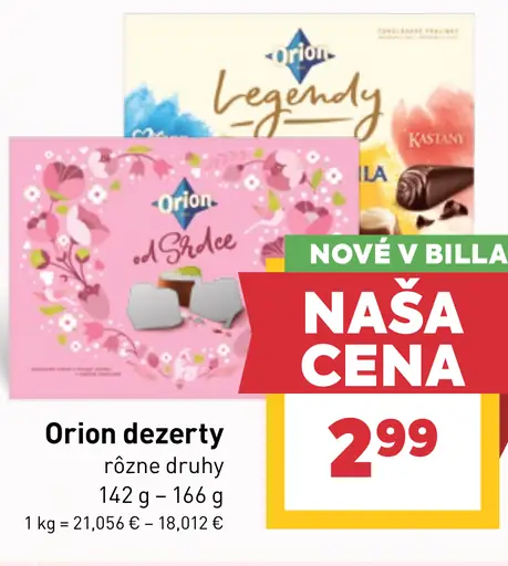 Orion dezerty