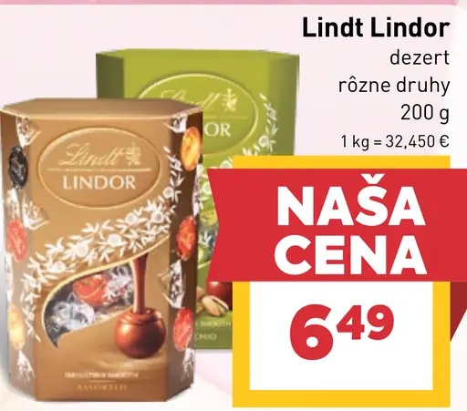 Lindt Lindor dezert
