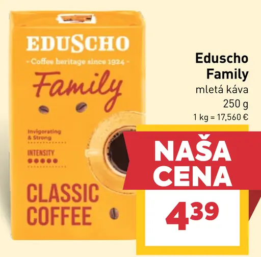 Eduscho Family mletá káva