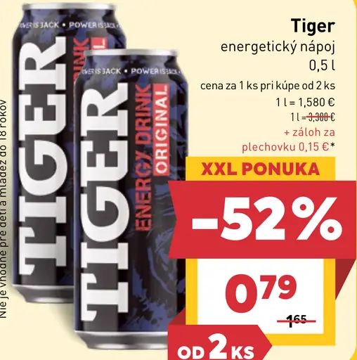 Tiger Energetický nápoj
