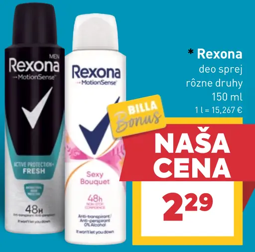 Rexona deo sprej