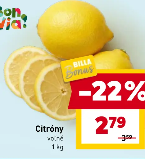 Citróny voľné