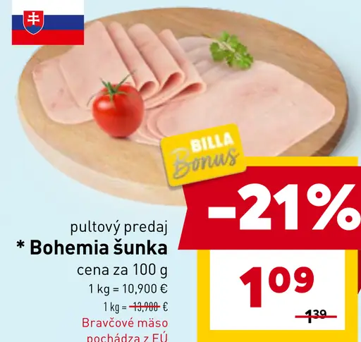Bohemia šunka