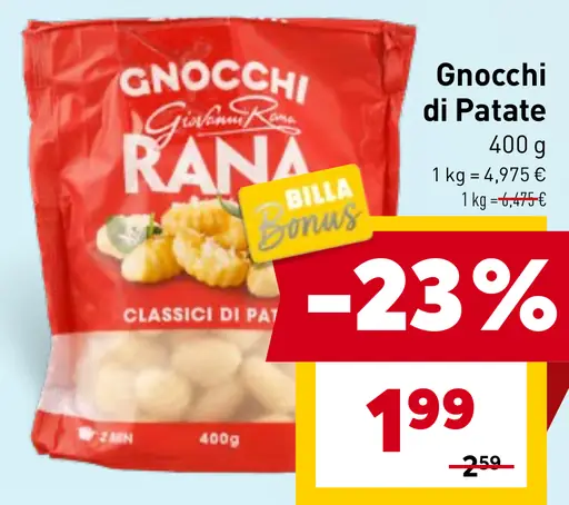 Rana Gnocchi di Patate