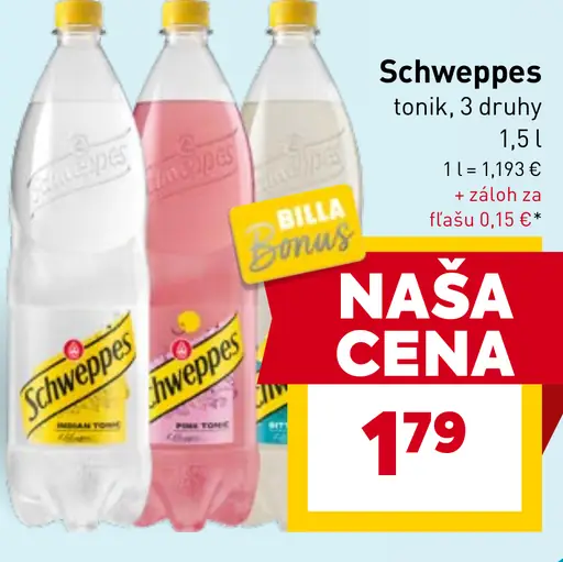 Schweppes Nealkoholický nápoj