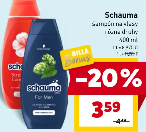 Schauma Šampón na vlasy