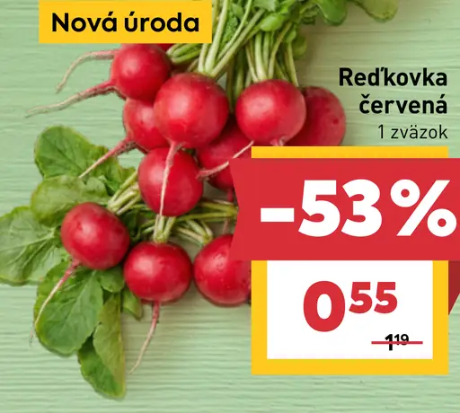 Reďkovka červená zväzok