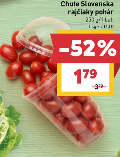 Chute Slovenska rajčiaky pohár