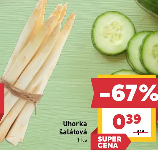 Uhorka šalátová kus