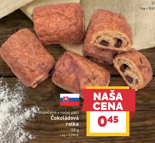 Čokoládová rolka