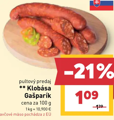 Klobása Gašparík