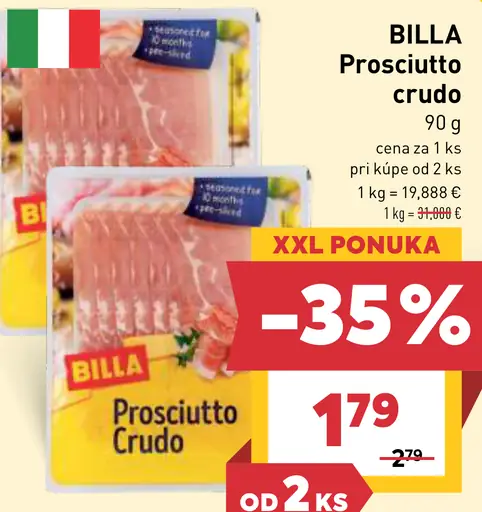 BILLA Prosciutto crudo