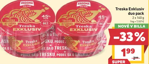 Treska Exklusiv duo pack