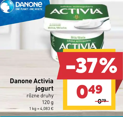 Danone Activia jogurt