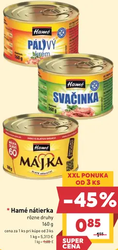 Hamé paštéta Májka