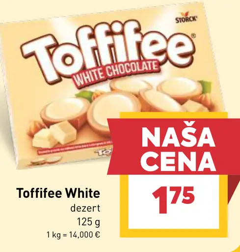Toffifee White dezert