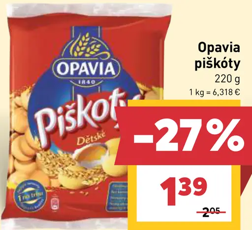 Opavia Piškóty