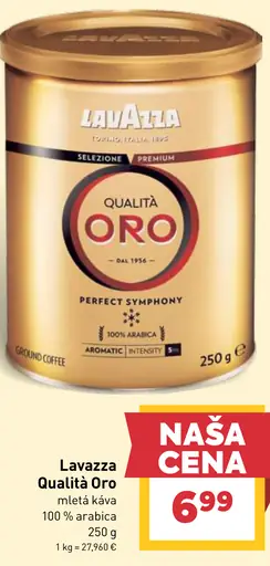 Lavazza Qualità Oro zrnková káva 100 % arabica