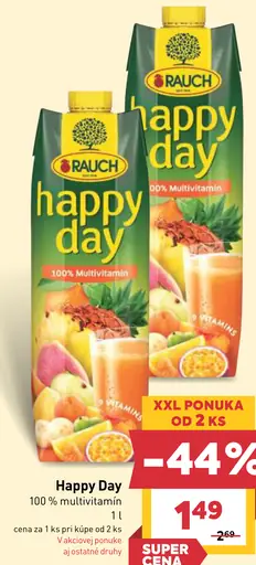 Rauch Happy Day 100% multivitamin