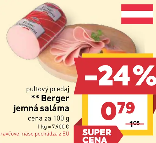 Berger Jemná saláma